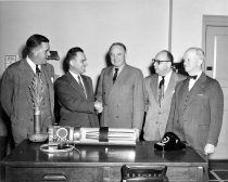 Telephone officials, 1952